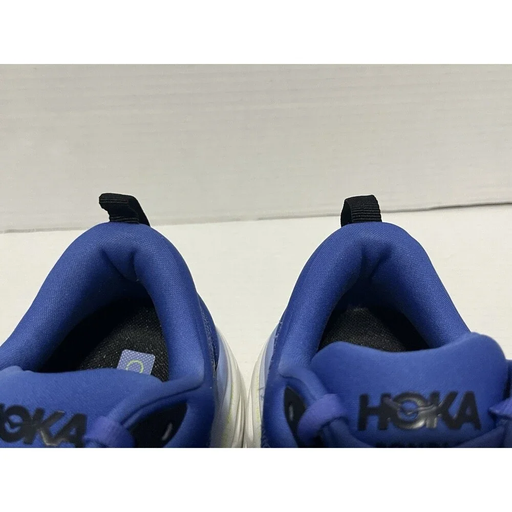 Hoka One One Bondi 8 1127952-SCS Athletic Sneaker Womens 10B Blue Mesh Cushioned